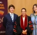 Princess Zahra with her children Sara and Iliyan at Concordia University, Montreal  2025-06-09